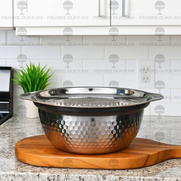 ASOS 25CM ÇELİK KARIŞTIRMA & MİKSER KABI (SZG357)