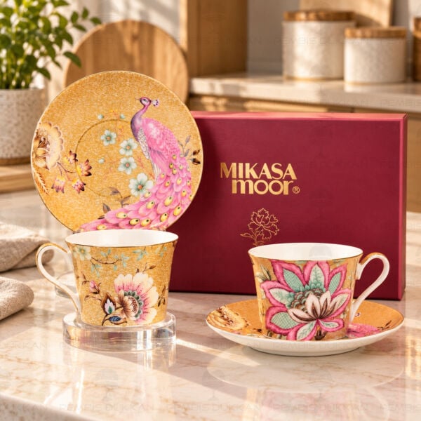 Peony 2li Çay Fincan Seti