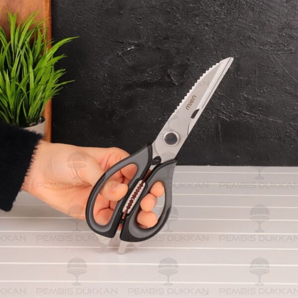 SİYAH PREMİUM MUTFAK MAKASI NO2 (1552)