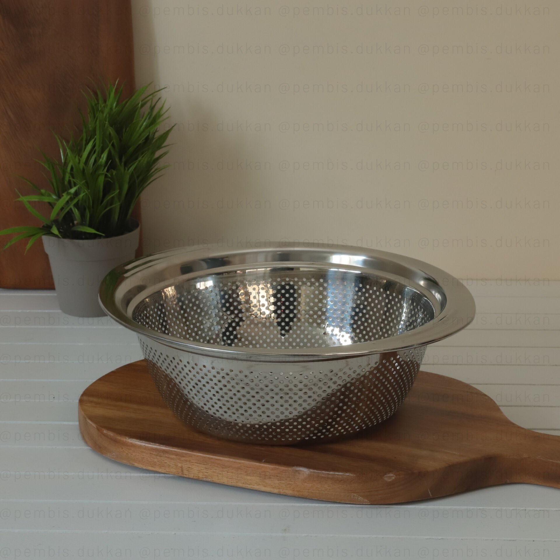 25 CM ÇELİK KULPLU SÜZGEÇ