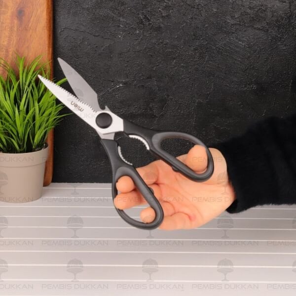 SİYAH MUTFAK MAKASI (1551)