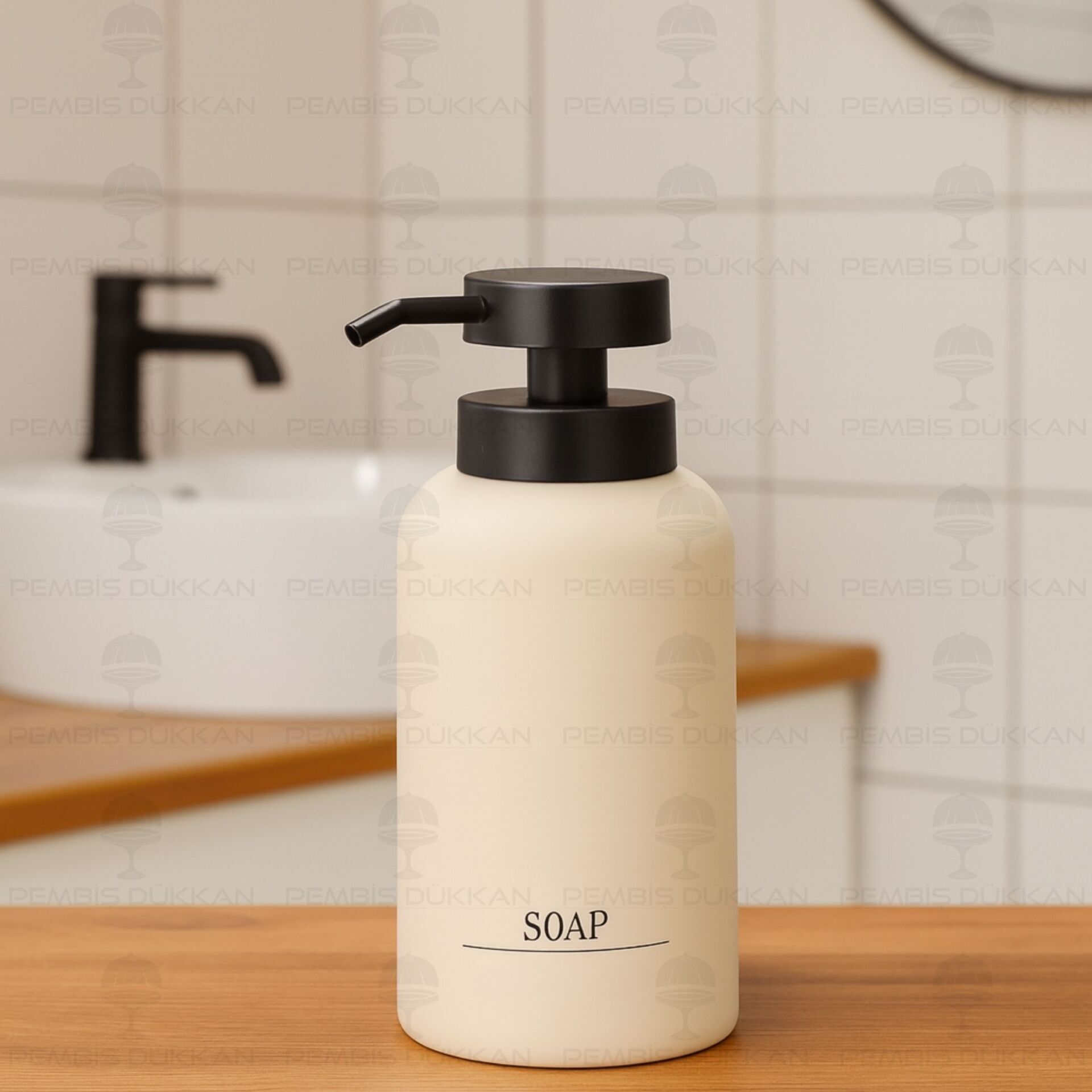 KREM BASİC POLYRESİN SIVI SABUNLUK (6F01)