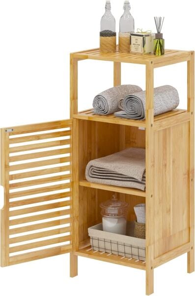 BAMBU RAFLI, ÇOK AMAÇLI BOHEM DOLAP (23090)