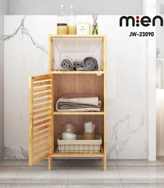 BAMBU RAFLI, ÇOK AMAÇLI BOHEM DOLAP (23090)