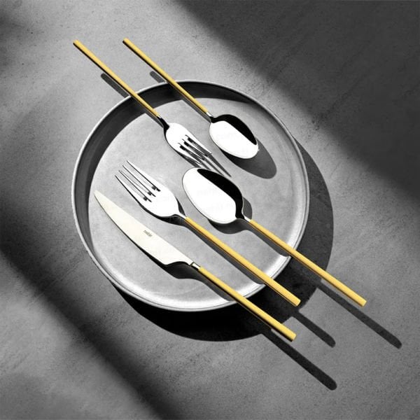 NEHİR GLORİA 36 PARÇA GOLD ÇKB SET