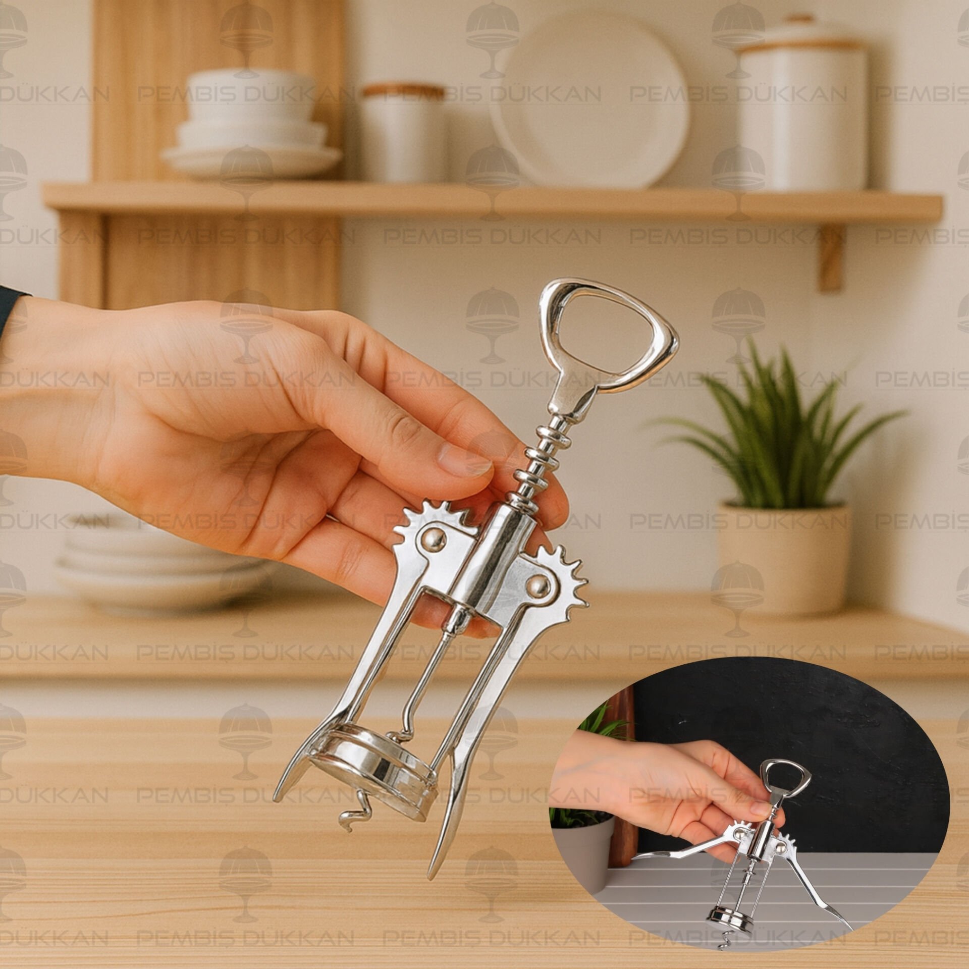 METAL KELEBEK TİRBUŞON (IVI-TB104)