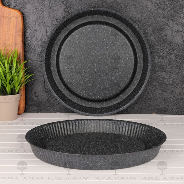 30 CM BRİONİ DİAMOND SİYAH TART & KEK KALIBI