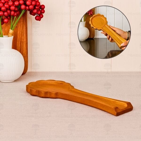 AKASYA ÇİÇEK KİRLİ KAŞIKLIK (7B244)