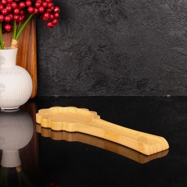 BAMBU ÇİÇEK KİRLİ KAŞIKLIK (7B118)