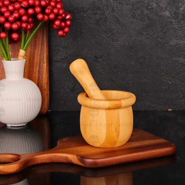 BAMBU MİNİMAL HAVAN (7B231)