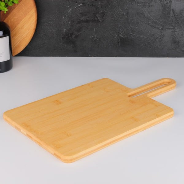 BAMBU KULPLU PEYNİR TABAĞI & TEZGAH ARKASI PANO (7B17)