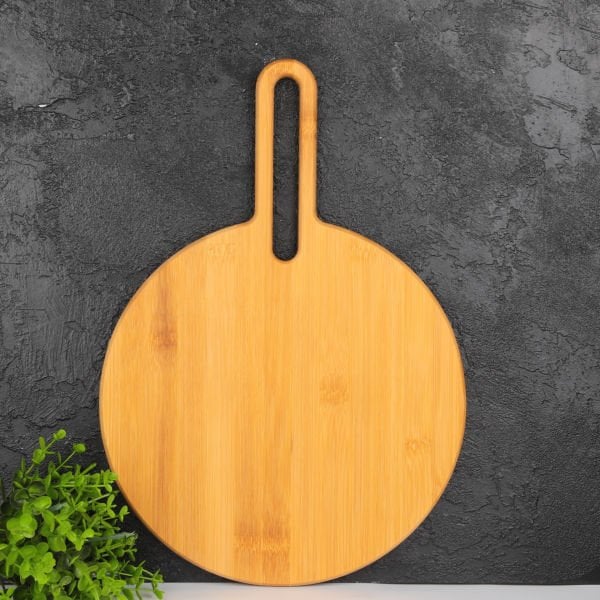 BAMBU KULPLU PEYNİR TABAĞI & TEZGAH ARKASI PANO (7B19)