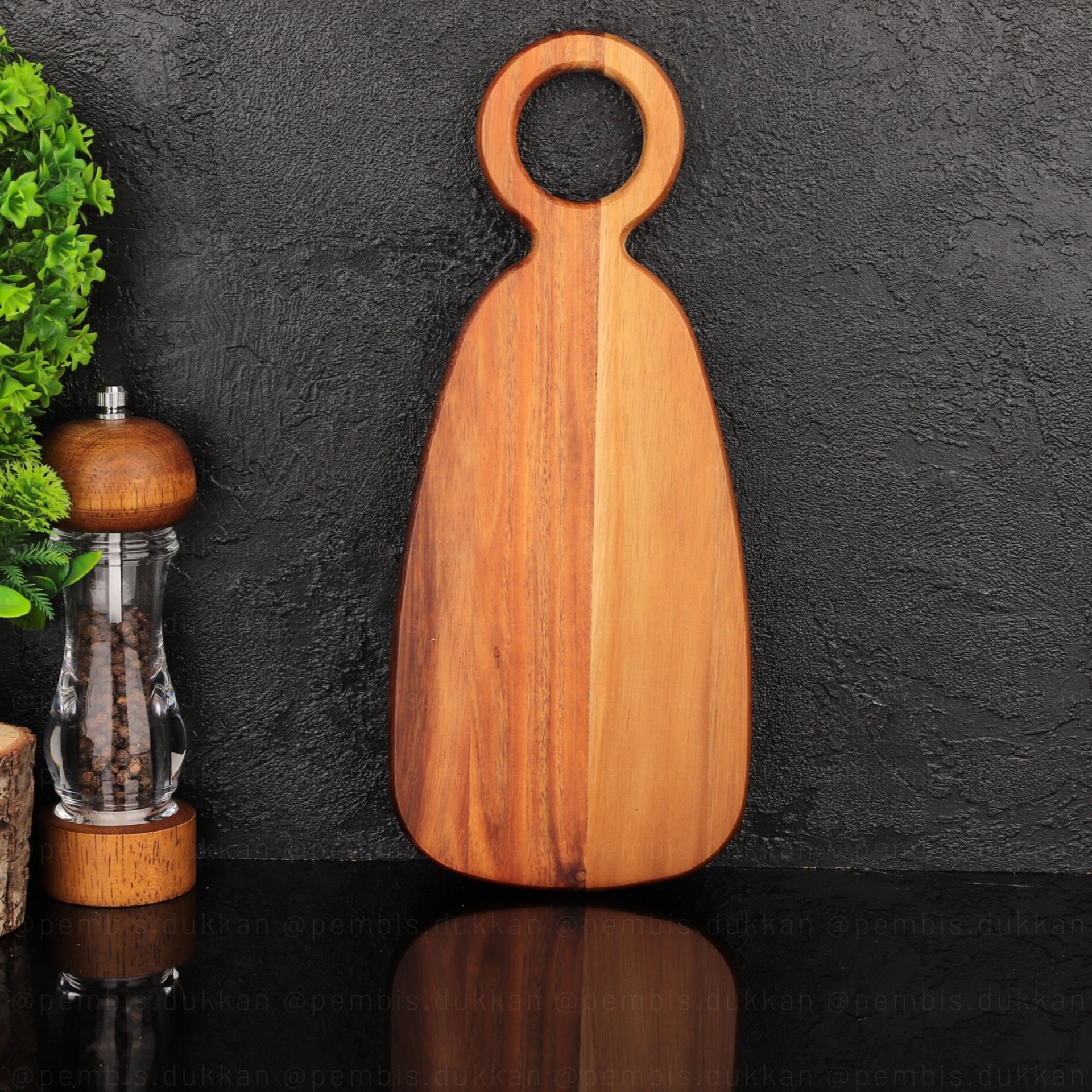 AKASYA KULPLU PEYNİR TABAĞI & TEZGAH ARKASI PANO (7B61)