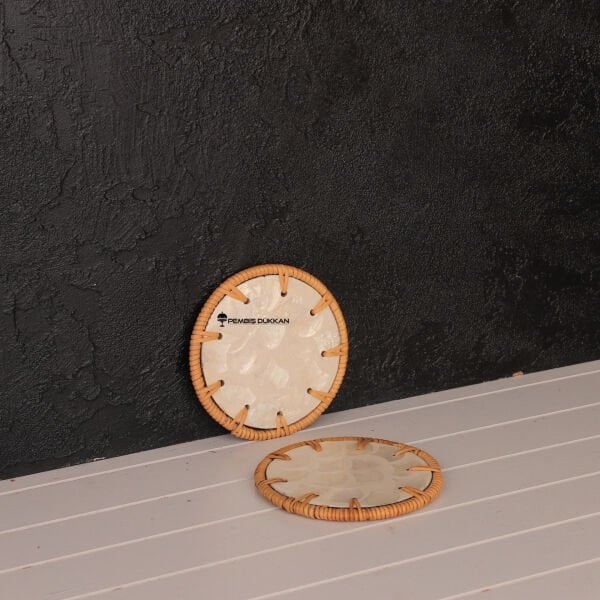 1 ADET 10 CM SEDEF BARDAK ALTLIĞI 1465 NO 1