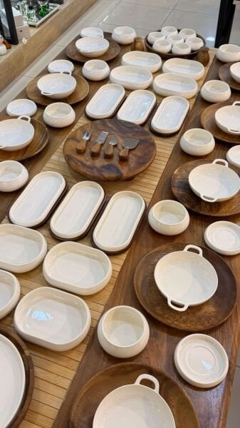 77 PARÇA AKASYA PORSELEN 5 ÇAYI & KAHVALTI SET (KİŞİ ADEDİNİ SEÇİNİZ)