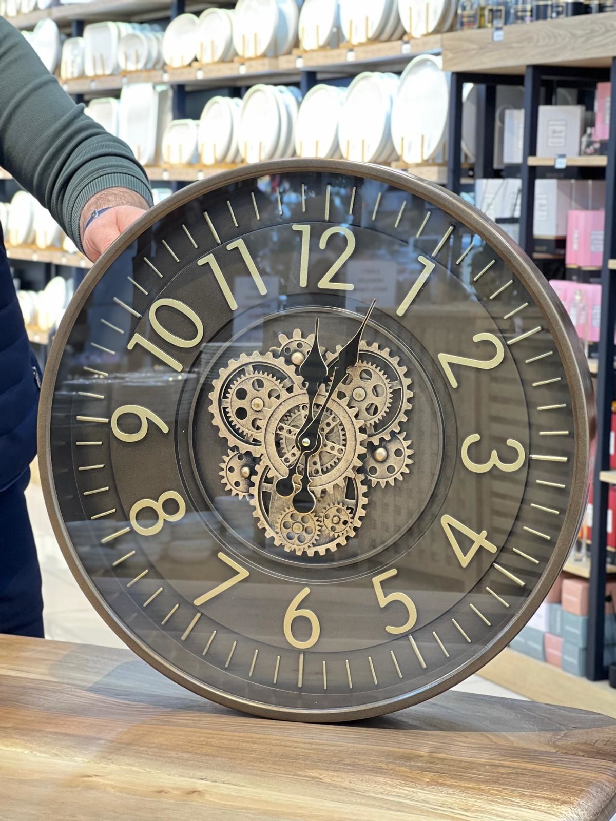 ÇARKLI DUVAR SAATİ 53 CM 4380