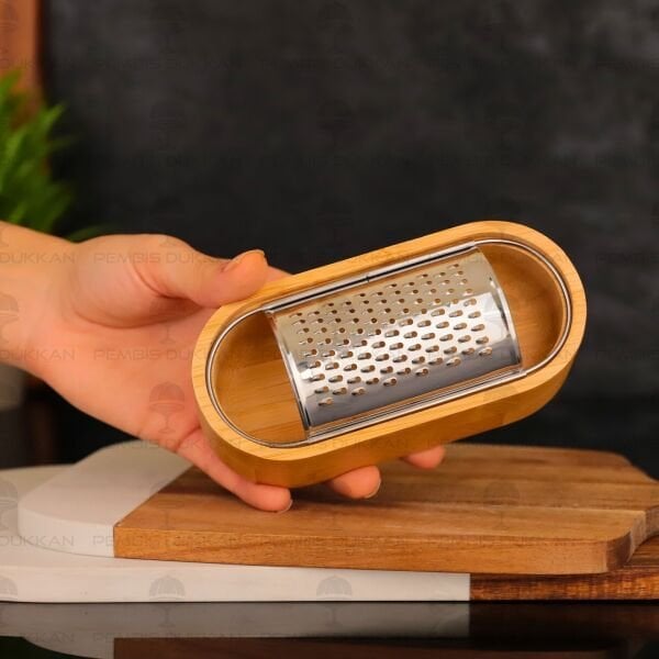 BAMBU HAZNELİ KÜÇÜK EL RENDESİ (7B23)