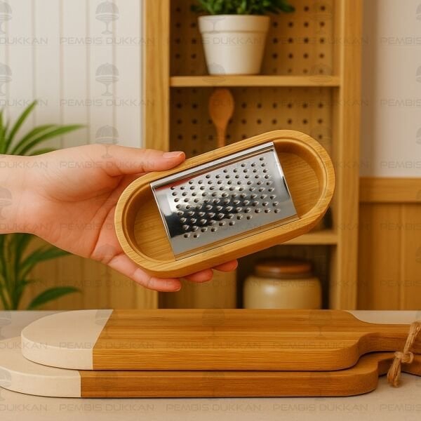 BAMBU HAZNELİ KÜÇÜK EL RENDESİ (7B23)