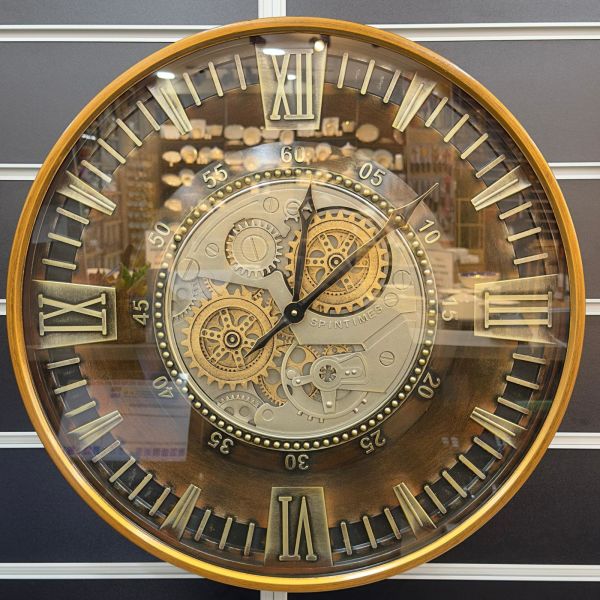 ÇARKLI DUVAR SAATİ 59 CM 4390