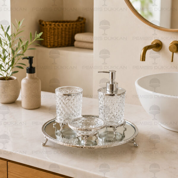 Banyo Seti Gümüş (Ysn 024)