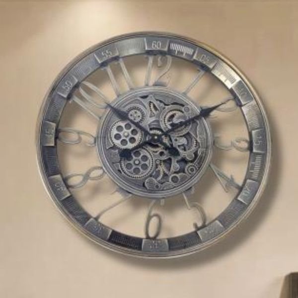 ÇARKLI DUVAR SAATİ 59 CM 4383