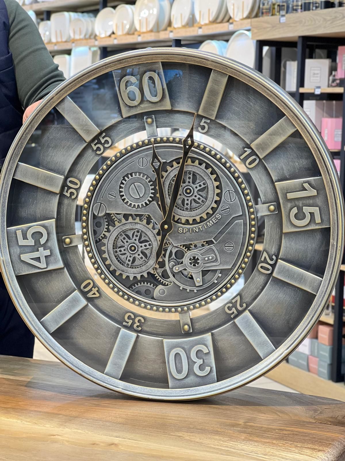 ÇARKLI DUVAR SAATİ 60 CM 4392