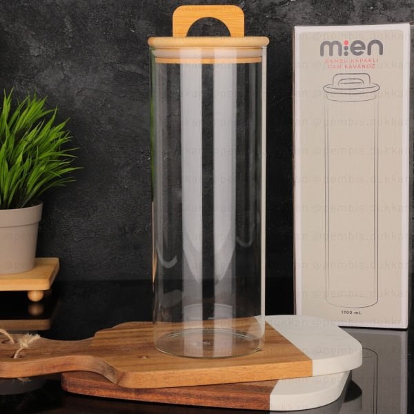 HAVANA 1700ML BAMBU KAPAKLI KAVANOZ (BOR029)