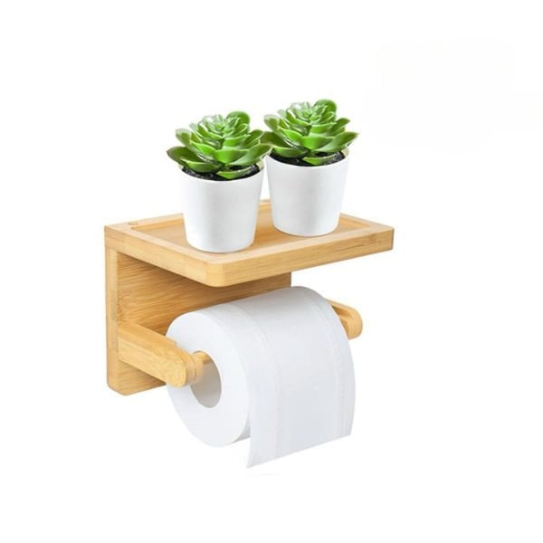 1 ADET BAMBU WC KAĞIDI APARATI