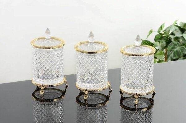 1 ADET DREEM BÜYÜK BOY KAVANOZ GOLD