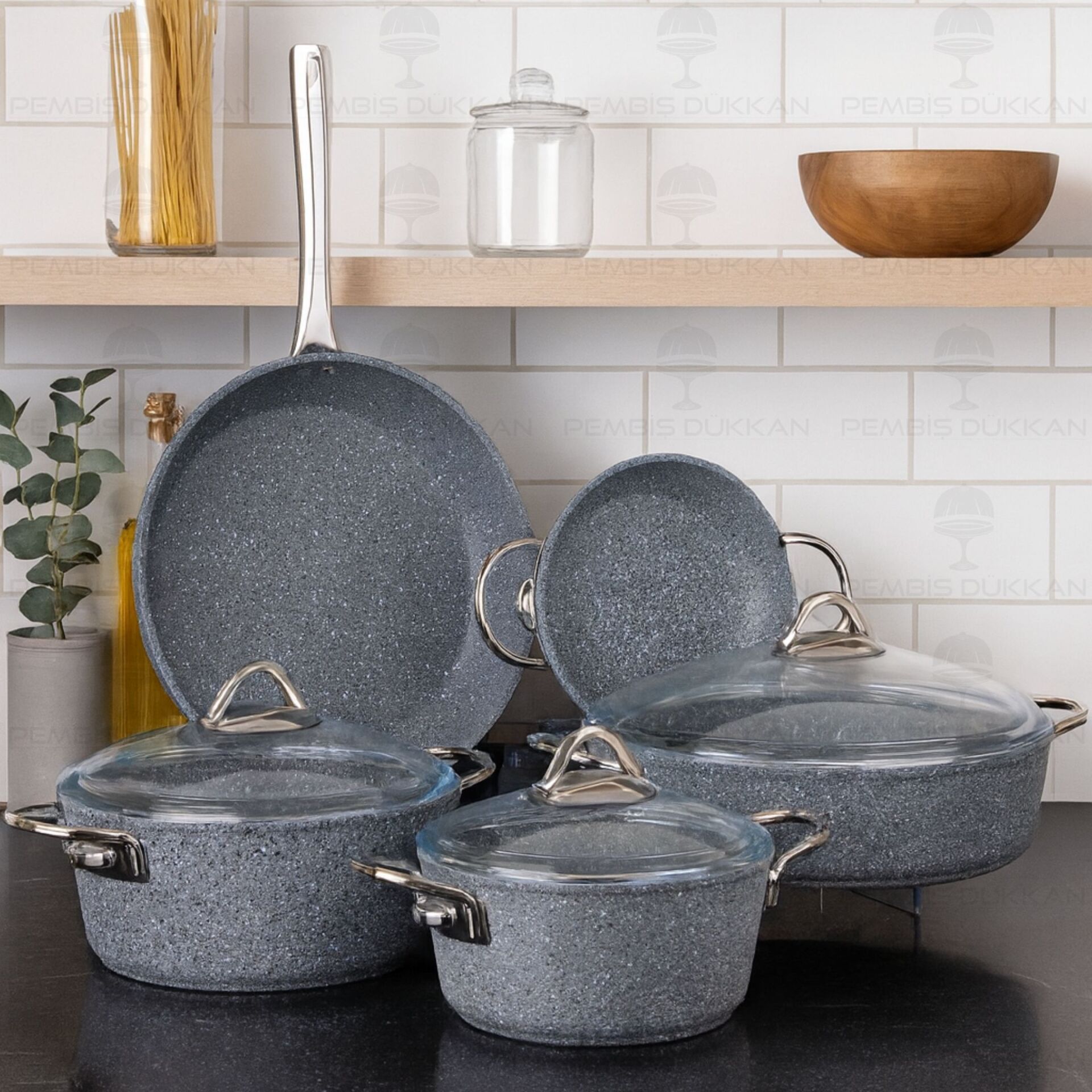 FALEZ PEDRA TENCERE KOMBİN SET NO 4