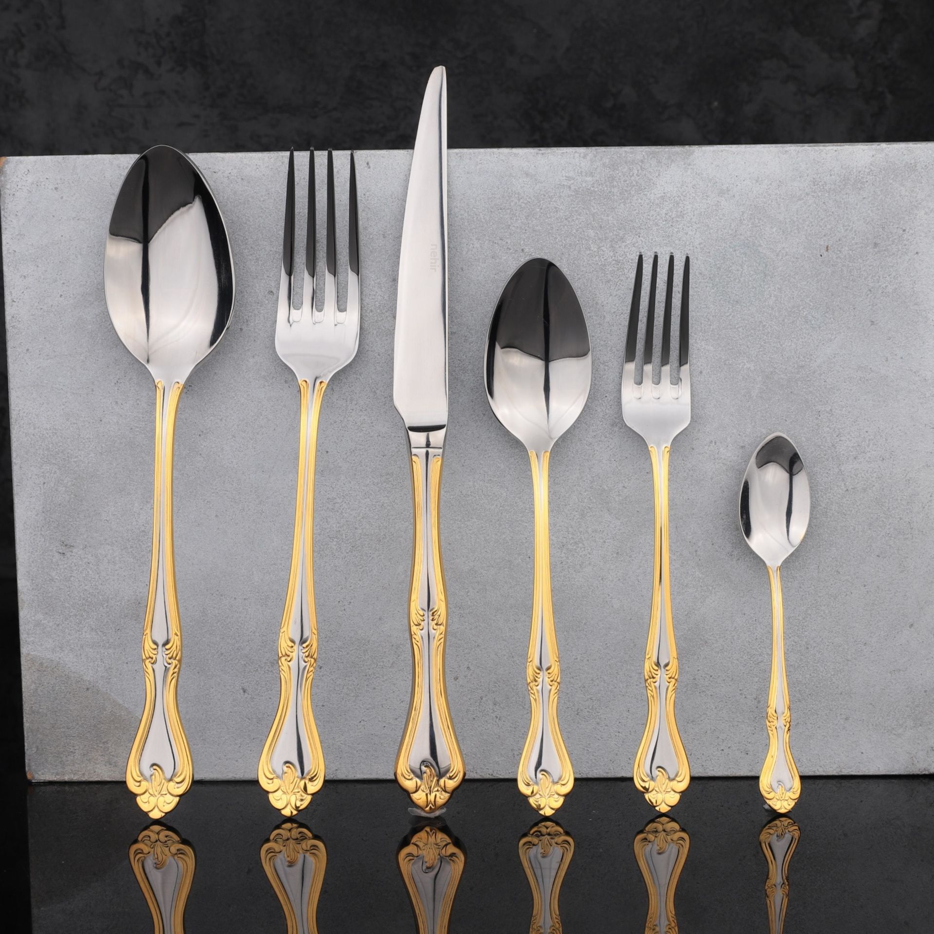NEHİR LALEZAR ALTIN 36 PARÇA ÇKB SET