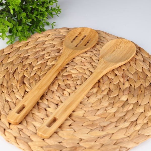2Lİ BAMBU SERVİS KAŞIK SETİ (TH75835)