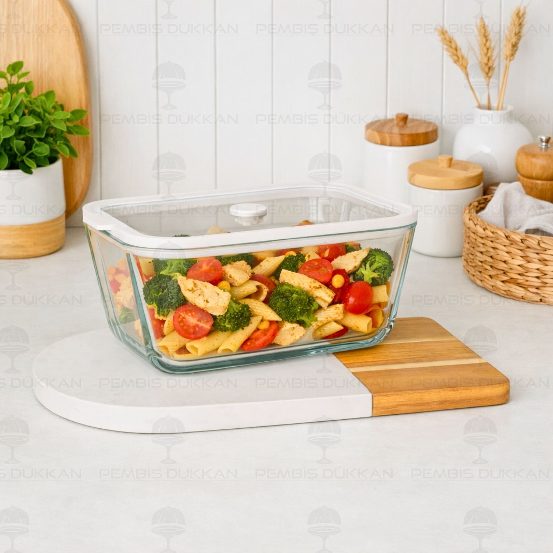 KREM 2620ML SİLİKON VAKUMLU, CAM SAKLAMA KABI (3H04W)