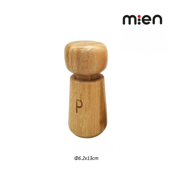 MİEN TEKLİ BAMBU TUZLUK & BAHARATLIK (7B167)
