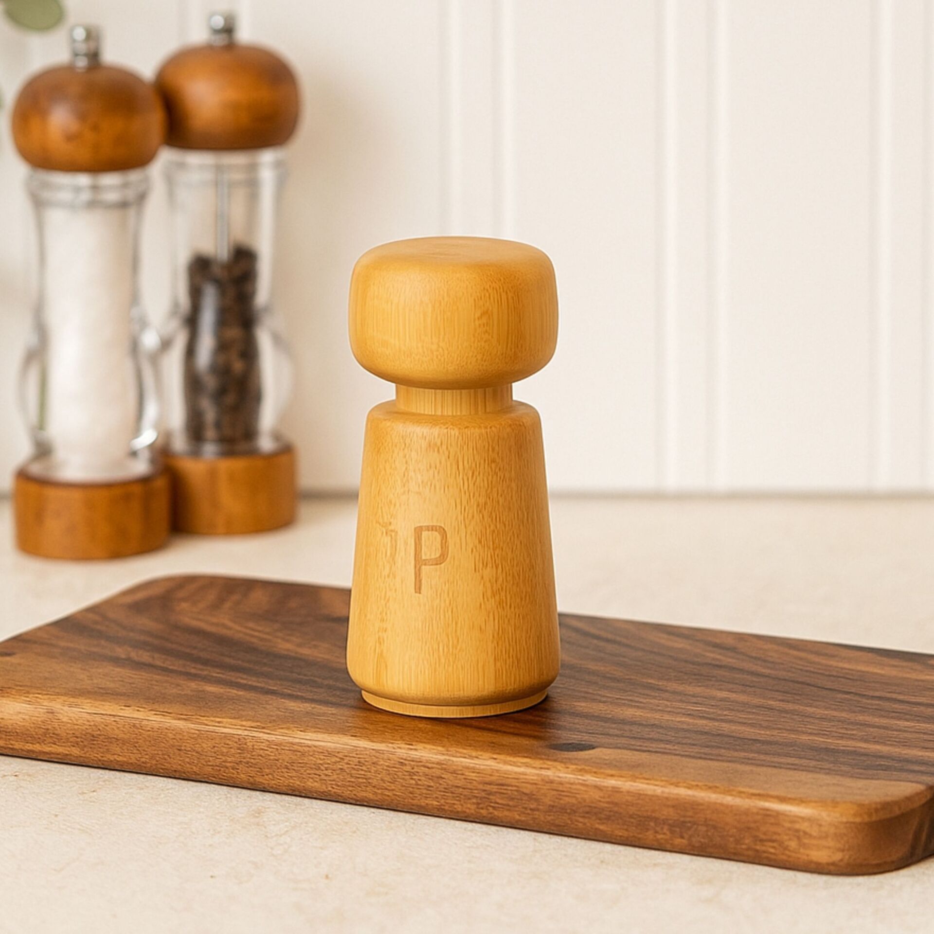 1 ADET BAMBU BOHEM TUZLUK (7B167)