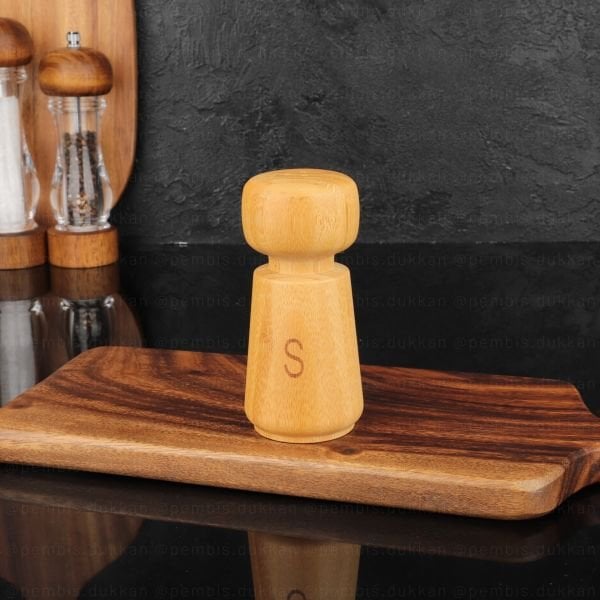 1 ADET BAMBU BOHEM TUZLUK (7B166)