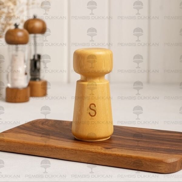 1 ADET BAMBU BOHEM TUZLUK (7B166)