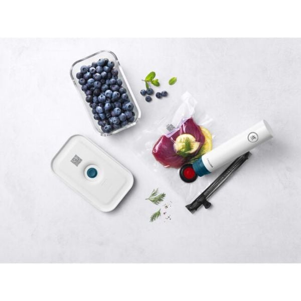 ZWILLING Fresh & Save Vakum Pompası kapağı ile, Akdeniz Mavisi 368013000