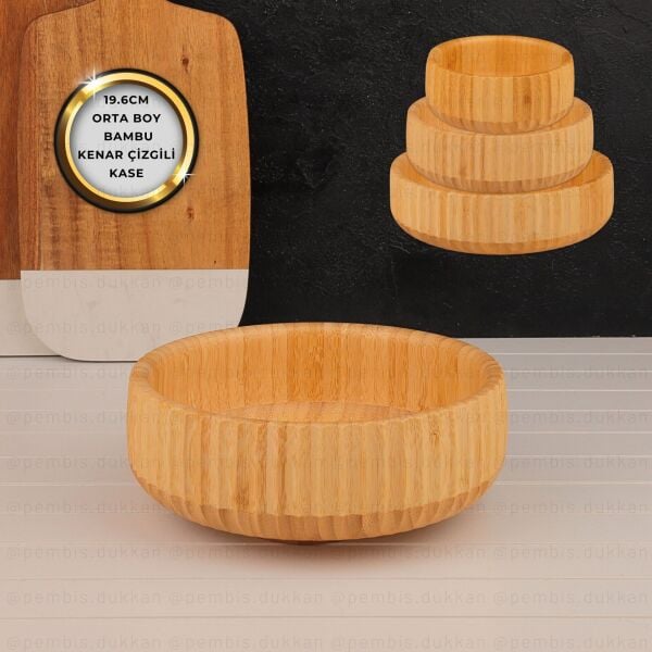 BAMBU LENY ORTA MISIR - CİPS & SALATA SERVİS, KASE (7B02)