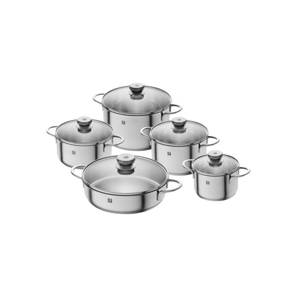 ZWILLING TWIN NOVA Tencere Seti | 18/10 Paslanmaz Çelik | 5-parça 401100380