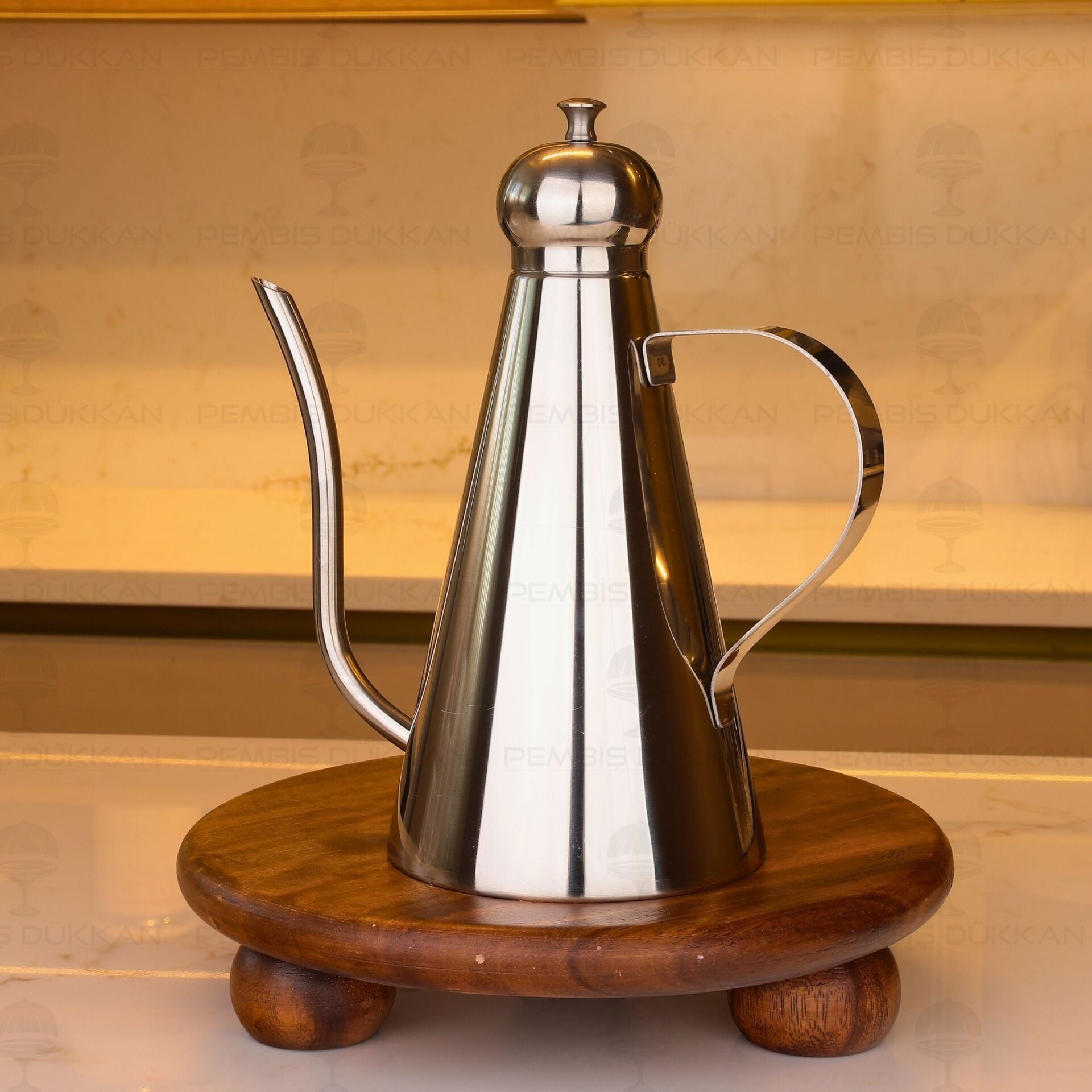 Bonita 1000 ml Çelik Yağdanlık