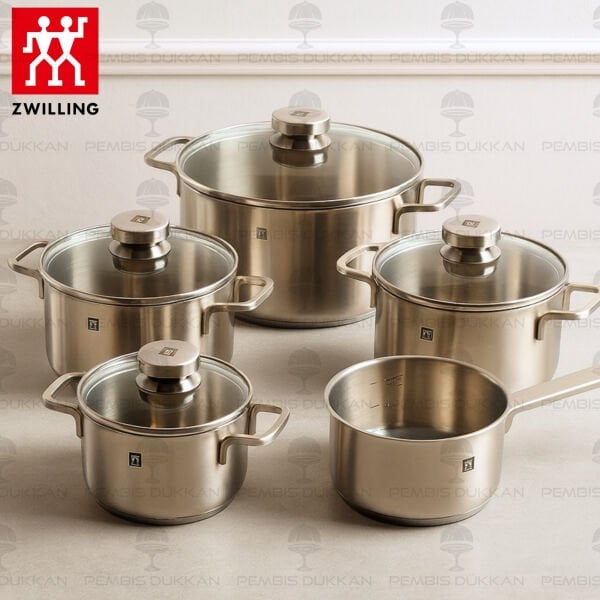 ZWILLING Focus Tencere Seti, 5-parça, 18/10 Paslanmaz Çelik 666700000