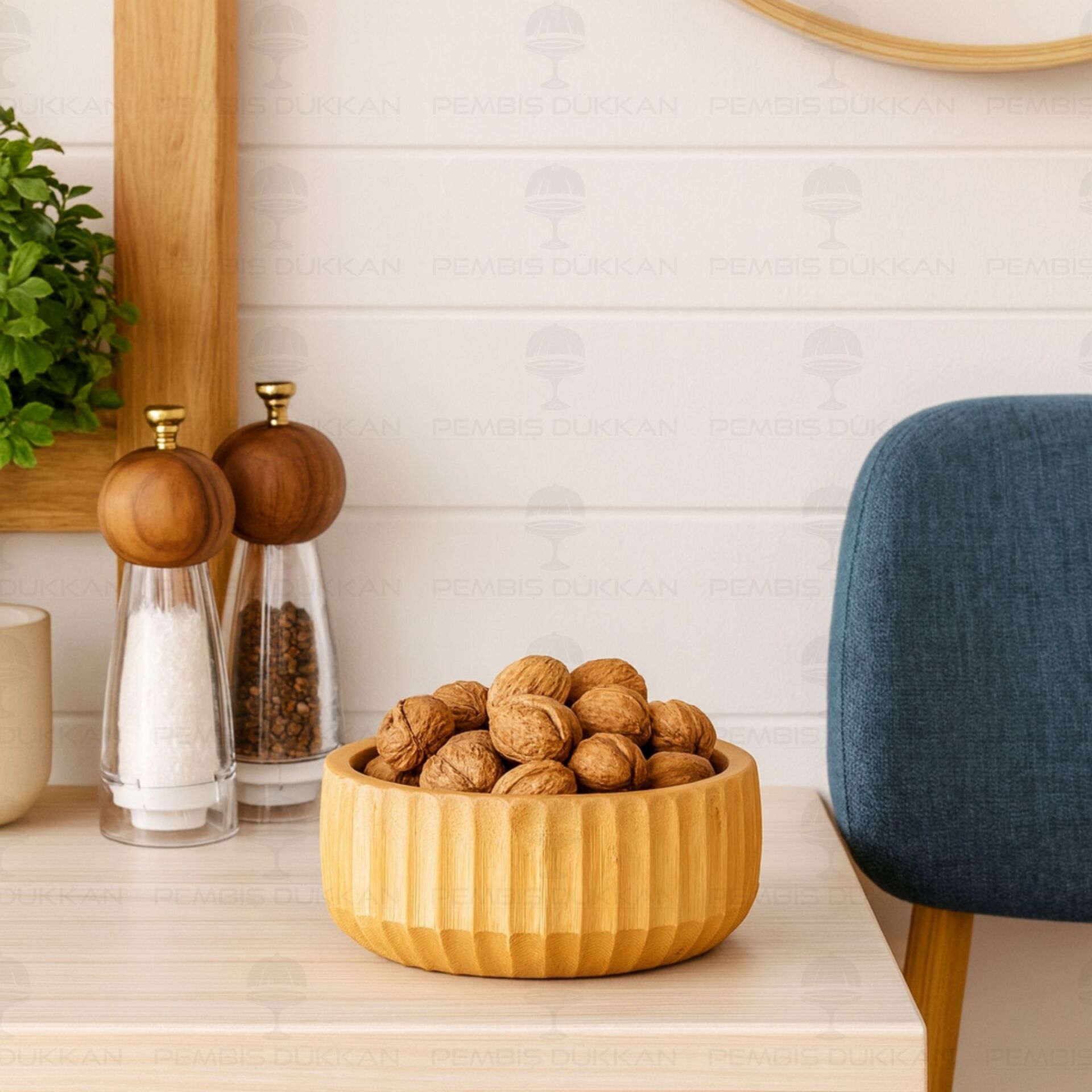 BAMBU LENY KÜÇÜK BOY ÇEREZLİK & KASE (7B01)