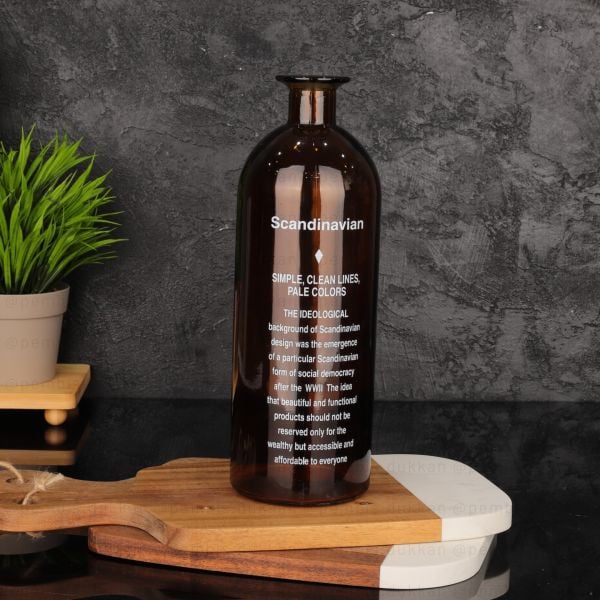 MN 25 CM AMBER CAM VAZO