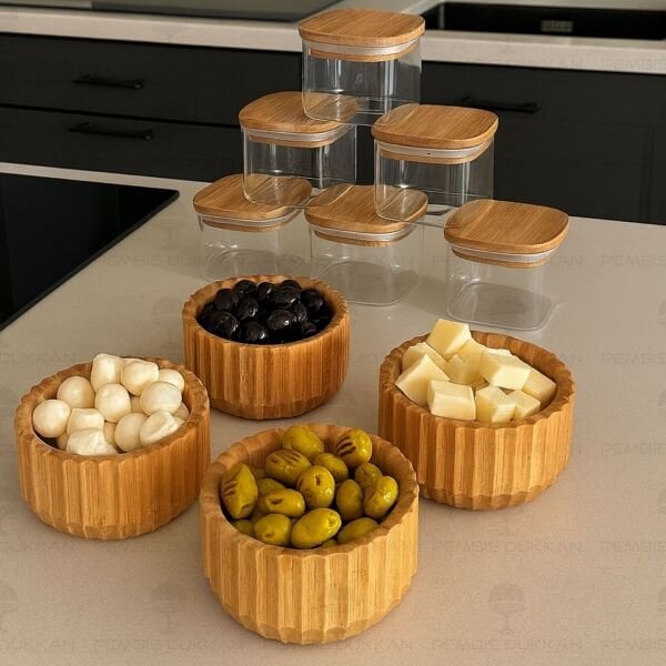 BAMBU LENY DERİN ÇEREZLİK & KAHVALTILIK KASE (7B00)