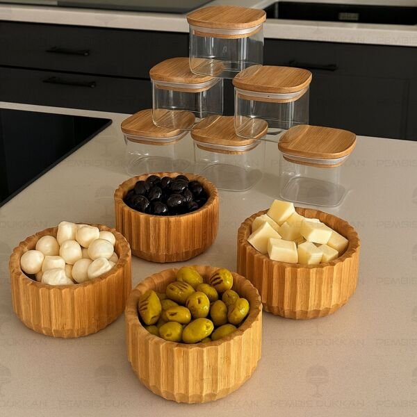 BAMBU LENY DERİN ÇEREZLİK & KAHVALTILIK KASE (7B00)