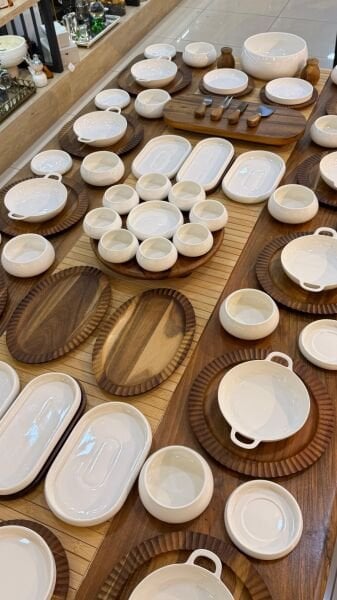 76 PARÇA AKASYA PORSELEN 5 ÇAYI & KAHVALTI SET (KİŞİ ADEDİNİ SEÇİNİZ)