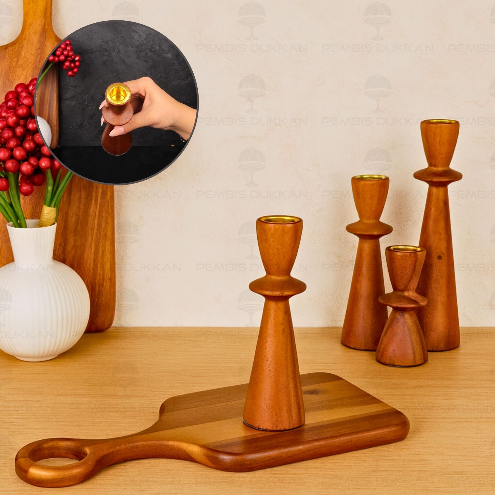 1 ADET AKASYA ORTA BOY ŞAMDAN (7B238)