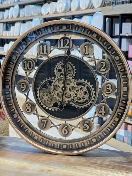 ÇARKLI DUVAR SAATİ 59 CM 4386