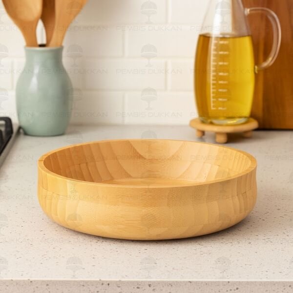 BAMBU  BÜYÜK BOHEM SALATA - MEZE SERVİS, KASE (7B123)